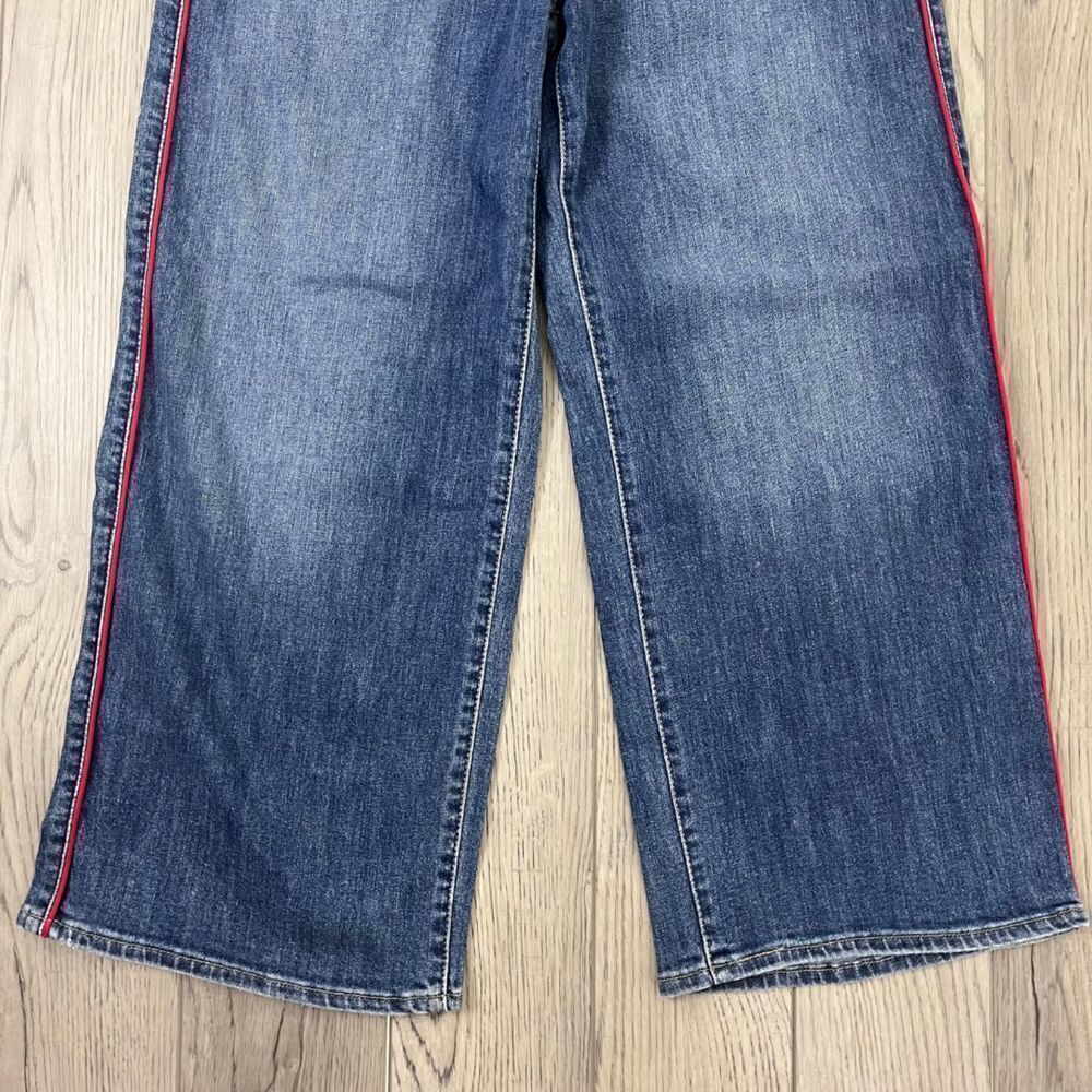 Levis Mile High Rise Wide Leg Women Size 29 Cotton Denim NEW Cropped Jeans Y2K - Picture 14 of 17